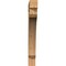 Ekena Millwork Legacy Block Smooth Bracket, Western Red Cedar, 5 1/2"W x 44"D x 48"H BKT06X44X48LEC05SWR - alternate 2